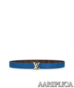 Replica Louis Vuitton M0255U LV Escale LV Initiales 30mm Reversible Belt 2