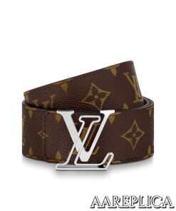 Replica Louis Vuitton M0167Q LV Line 40MM Reversible Belt