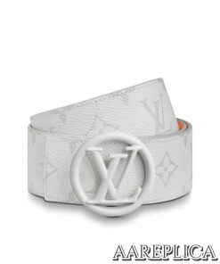 Replica Louis Vuitton M0169S LV Circle 40MM Reversible Belt