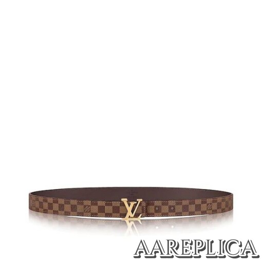 Replica Louis Vuitton M9267U LV Initiales 25mm Belt 2