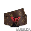 Replica Louis Vuitton M9807S LV Initiales 40MM Belt 2