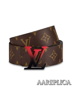 Replica Louis Vuitton M0228S LV Initials 40MM Reversible Belt