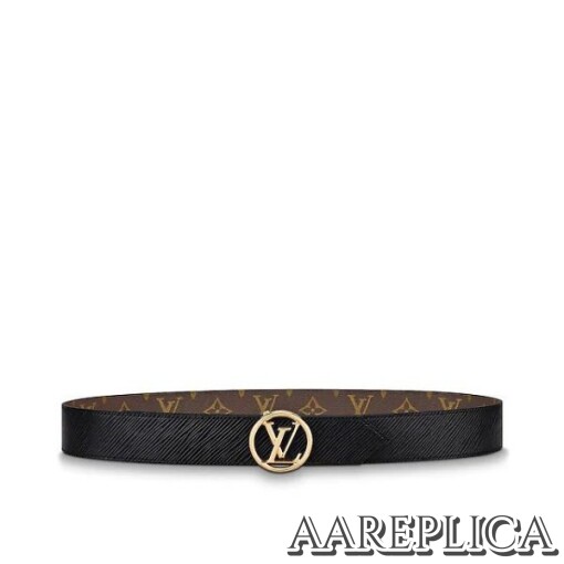 Replica Louis Vuitton M9935U LV Circle 35mm Reversible Belt 2