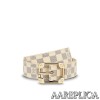 Replica Louis Vuitton M9936V LV Circle 35mm Reversible Belt 6