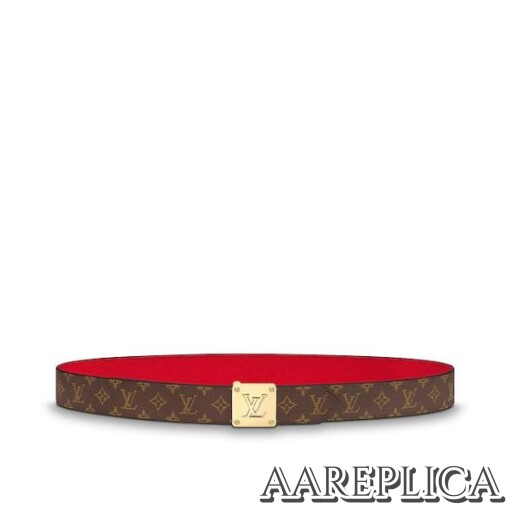 Replica LV M0067U Louis Vuitton Morningram 30mm Reversible Belt 4