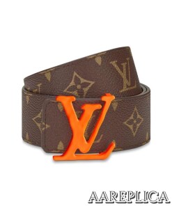 Replica Louis Vuitton MP216T LV Shape 40MM Belt