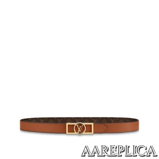 Replica LV M0196U Louis Vuitton Dauphine 25mm Reversible Belt 3