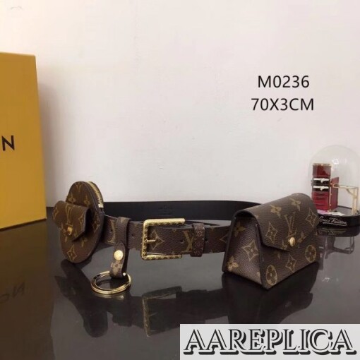 Replica LV M0236U Louis Vuitton Daily Multi Pocket 30MM Belt 2