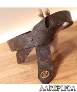 Replica LV M0244U Louis Vuitton Tie The Knot 45mm Belt 2