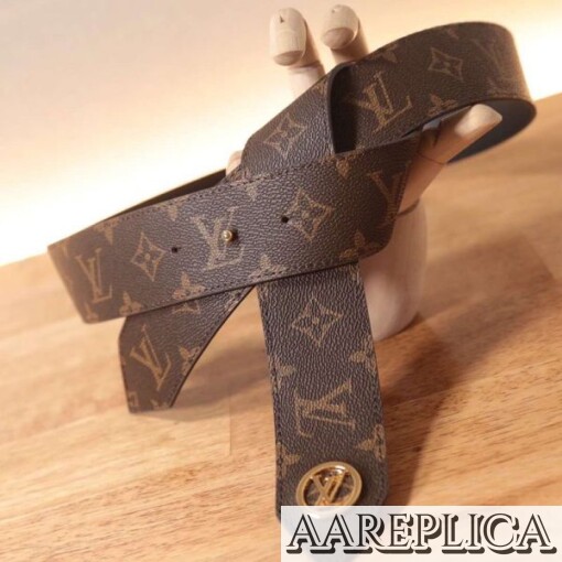 Replica LV M0244U Louis Vuitton Tie The Knot 45mm Belt 2