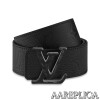 Replica LV M0078U Louis Vuitton New Wave 35mm Belt 5