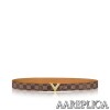 Replica Louis Vuitton MP241T LV Shape 40MM Reversible Belt 2