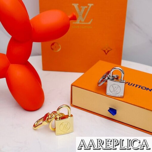 Replica LV BFF Padlock Bag Charm and Key Holder Louis Vuitton MP2985