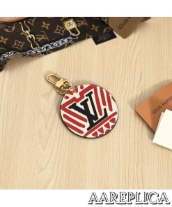 Replica Louis Vuitton M69722 LV Crafty Illustre Bag Charm and Key Holder