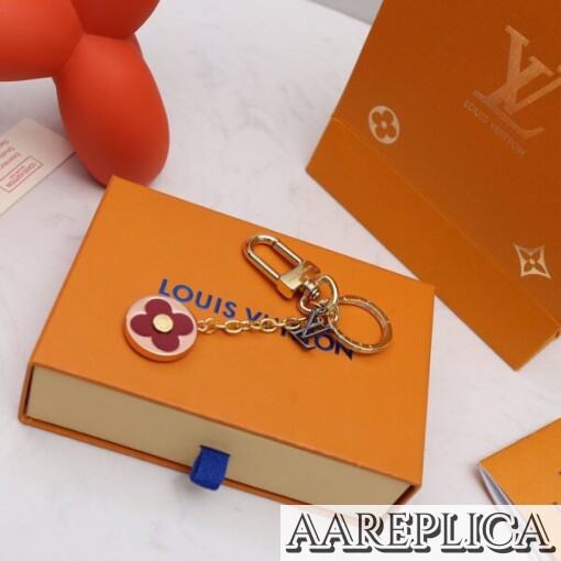 Replica LV Flash Flower Bag Charm and Key Holder Louis Vuitton M80258