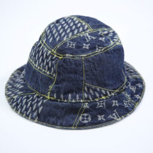 Replica LV MP2733 Louis Vuitton Damier Geant Wave Monogram Sun Hat 8