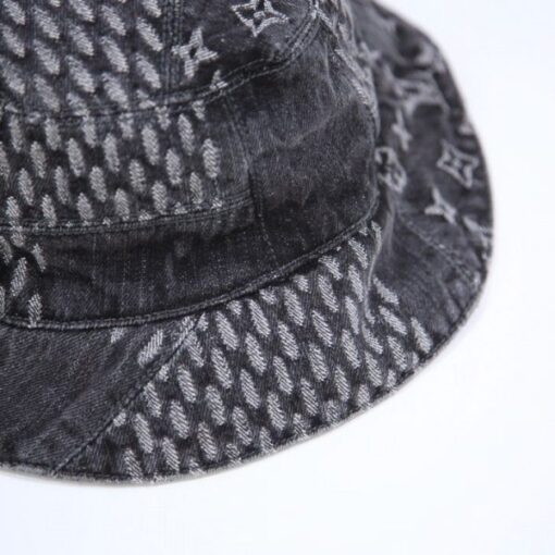 Replica LV MP2745 Louis Vuitton Damier Geant Wave Monogram Sun Hat 4