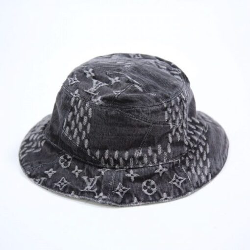 Replica LV MP2745 Louis Vuitton Damier Geant Wave Monogram Sun Hat 9