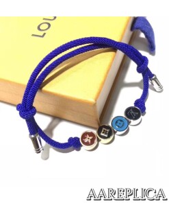 Replica Louis Vuitton M68264 LV Colors Bead Bracelet