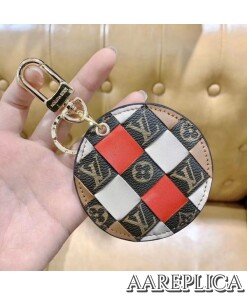 Replica LV Monogram Check Bag Charm And Key Holder Louis Vuitton M68657 2