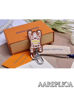 Replica LV Mountain Bear Bag Charm and Key Holder Louis Vuitton MP2714