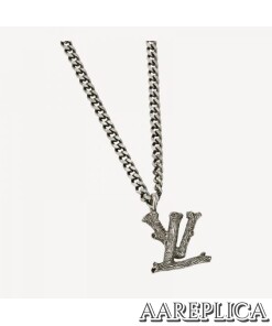 Replica Louis Vuitton MP2818 LV Wood Necklace 2