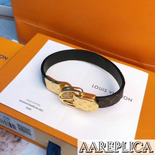 Replica Fasten Your LV Bracelet Louis Vuitton M6170E 2