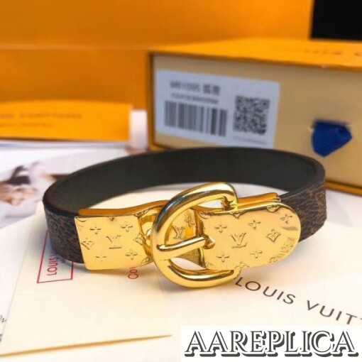 Replica Fasten Your LV Bracelet Louis Vuitton M6170E 3