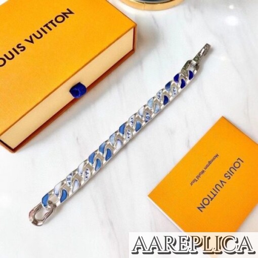 Replica LV MP2771 Louis Vuitton Monogram Clouds Bracelet 4