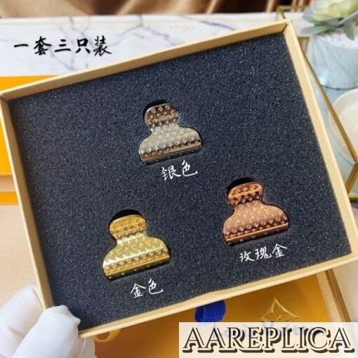 Replica LV Nanogram Hair Accessories Louis Vuitton M68389 2