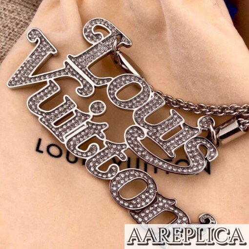 Replica Squared LV Necklace Louis Vuitton MP2691 5