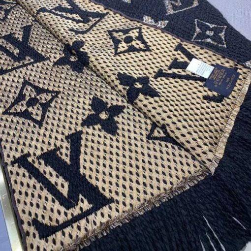 Replica LV M75885 Louis Vuitton Monogram Giant Jungle Logomania Scarf 2