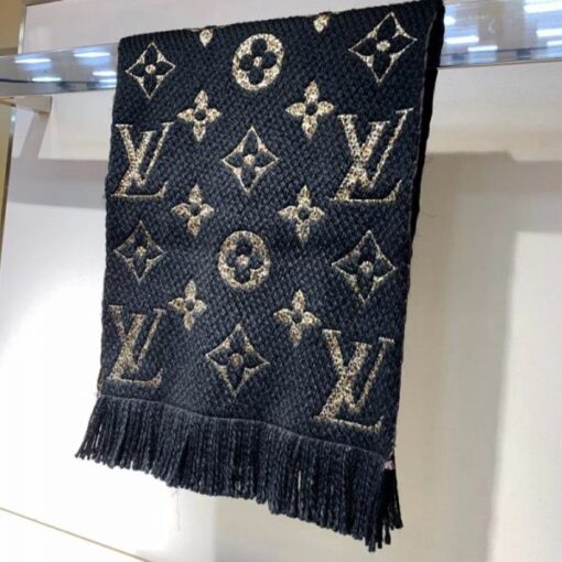 Replica LV M75885 Louis Vuitton Monogram Giant Jungle Logomania Scarf 6