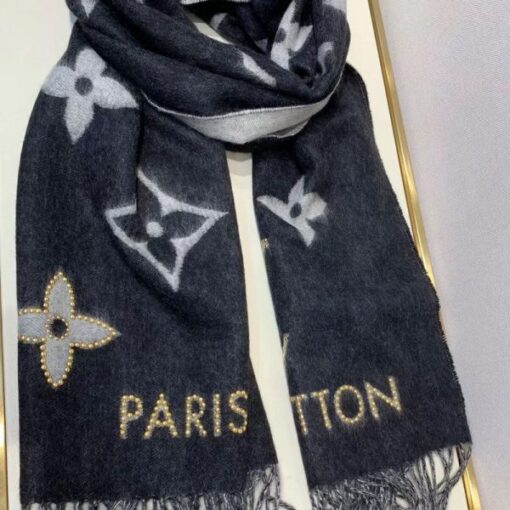 Replica LV M71588 Louis Vuitton Studdy Reykjavik Scarf 6