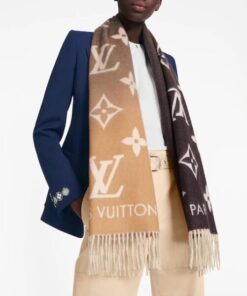 Replica LV M73675 Louis Vuitton Reykjavik Gradient Scarf