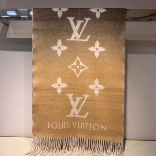 Replica LV M73675 Louis Vuitton Reykjavik Gradient Scarf 8