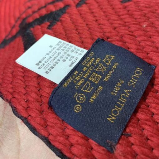 Replica LV M73886 Louis Vuitton Logomania Duo Scarf 5