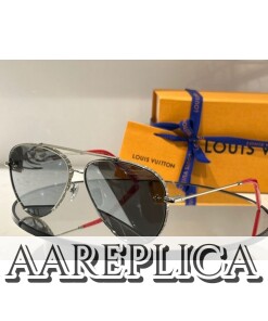 Replica Louis Vuitton The LV Pilot Sunglasses Z1636U 2