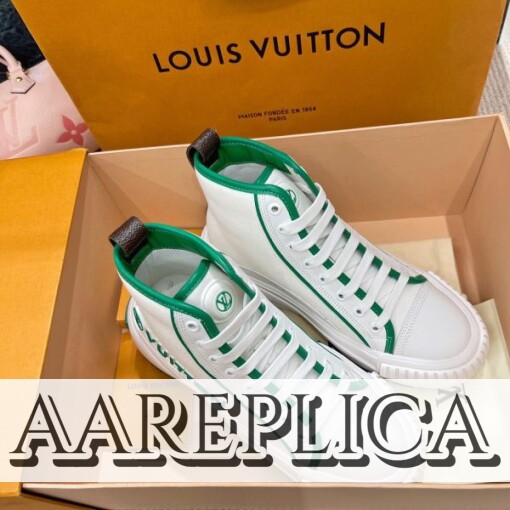 Replica Louis Vuitton LV Squad Sneaker 1AADAR 5