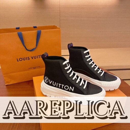 Replica LV Squad Sneaker Boot Louis Vuitton 1A96EU 6