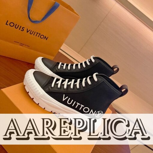 Replica LV Squad Sneaker Boot Louis Vuitton 1A96EU 7