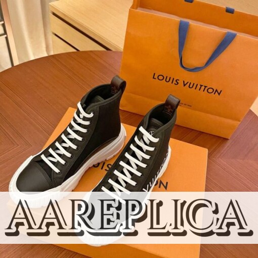 Replica LV Squad Sneaker Boot Louis Vuitton 1A96EU 8