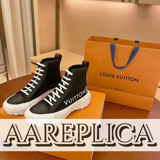 Replica LV Squad Sneaker Boot Louis Vuitton 1A96EU 9