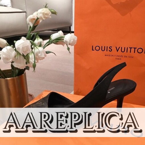 Replica Louis Vuitton Cherie Slingback Pump LV 1A86GI 5