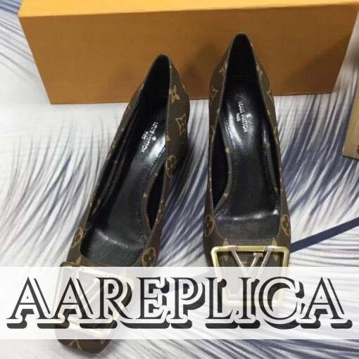 Replica Louis Vuitton LV Madeleine Pump 1A65NH 4