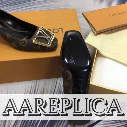 Replica Louis Vuitton LV Madeleine Pump 1A65NH 5