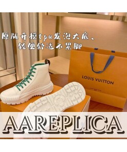 Replica LV Squad Sneaker Boot Louis Vuitton 1A9418 2