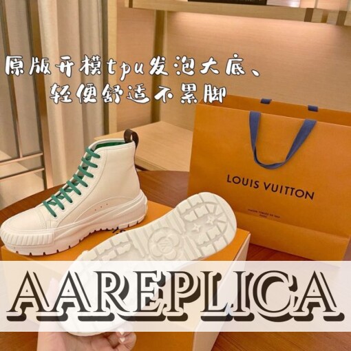 Replica LV Squad Sneaker Boot Louis Vuitton 1A9418 2