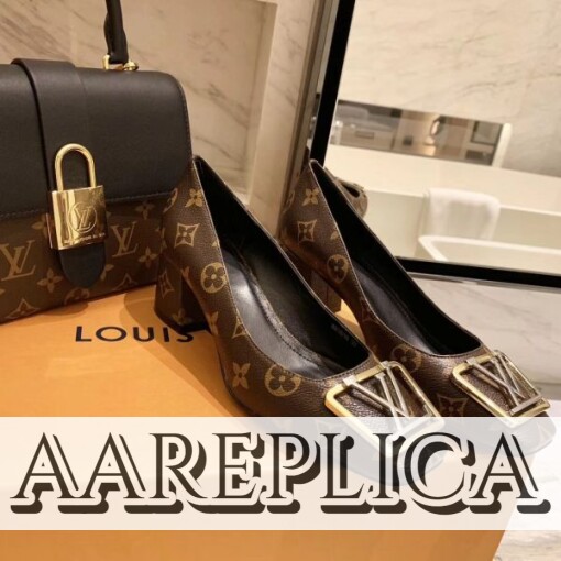 Replica Louis Vuitton Madeleine Pump LV 1A64FU 2