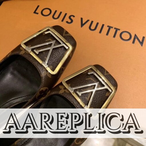 Replica Louis Vuitton Madeleine Pump LV 1A64FU 4